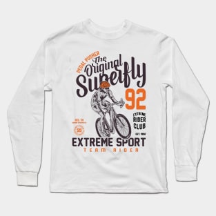 Pedal Pusher Extreme Rider Long Sleeve T-Shirt